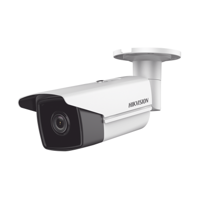 Bala IP 4 Megapixel / Serie PRO / Lente 4 mm / 50 mts IR EXIR / Uso en Exterior IP67 / WDR / PoE / MicroSD