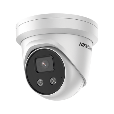 Turret IP 5 Megapixel  / Lente 2.8 mm / Micrófono Integrado / 40 mts IR / Exterior IP67 / WDR 120 dB / Audio y Alarma / Captura Facial / Onvif / MicroSD