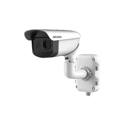 Bala IP Térmica  384 X 288 / Lente 25 mm / Termométrica / Detección de Temperatura /Exterior IP66 / MicroSD