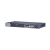 Switch Gigabit PoE+ / Administrable / 16 puertos 10/100/1000 Mbps PoE+ / 2 puertos SFP / configuración remota desde Hik-ParnerPro / PoE hasta 250 metros / 225 W