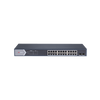 Switch Gigabit PoE+ / Administrable / 24 puertos 10/100/1000 Mbps PoE+ / 2 puertos SFP / configuración remota desde Hik-PartnerPro / PoE hasta 250 metros / 370 W