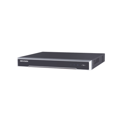 NVR 8 Megapixel (4K) / 32 canales / Soporta Cámaras con AcuSense / Hik-Connect / 2 Bahías de Disco Duro / HDMI en 4K / No Soporta Puertos PoE