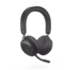 Jabra Evolve2 75, Auricular stereo versión MS con cancelación de ruido activa, dongle USB-A indicador de ocupado (Busylight)(27599-999-999)