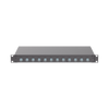 Panel de Distribuidor de Fibra Óptica, Con 12 Conectores LC Duplex (24 Fibras), Para Fibra Multimodo OM3/OM4, 1 UR