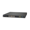 Switch Adminsitrable L2+, 16 puertos Ultra PoE 802.3bt, 4 puertos SFP, 2 puertos SFP+