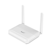 ONU GPON WiFi 6, 2.4/5 GHz, 4 puertos Gigabit + 1 POTS + 2 USB, conector SC/UPC