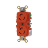 Receptáculo Duplex de Media Vuelta/ 15 A 125 V CA / 2 Polos 3 Hilos / Nema L5-15R.