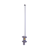 Antena base UHF 450-470 MHz, Fibra de Vidrio, 10 dB de Ganancia, Serie HX para Climas Extremos