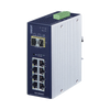 Switch Industrial Administrable Capa 2, 8 Puertos 10/100/1000T, 2 Puertos SFP 1G / 2.5 G BASE X