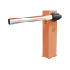 Kit de barrera vehicular CAME G3750 / Gabinete naranja / Incluye mástil de 4 metros sin iluminación / Incluye resorte 001G04060 (Resorte verde)