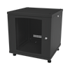 Gabinete Profesional para Telecomunicaciones de 12UR, 638 mm Profundidad.