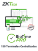 ZKTECO BIOTIMEPROBUSINESS - Licencia de Asistencia Vitalicia / Versión WEB / para 150 Terminales Centralizadas / 15000 Empleados / 1 Punto para App / 15 Multicompañias