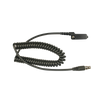 Cable para auricular HDS-EMB con atenuación de ruido para radios Kenwood series 80/ 90/ 140/ 180/ NX200/ 300/ 410 . Compatible con VOX de la serie 180 y NX200