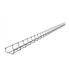 Charola tipo malla 33/100 mm con acabado Electro Zinc, hasta 52 cables Cat6,  tramo 3m