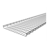 Charola tipo malla 66/600 mm, con acabado Electro Zinc, hasta 630 cables Cat6,  tramo 3 m