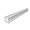 Charola tipo malla 116/100 mm, con acabado Electro Zinc hasta 180 cables Cat6, tramo 3 m