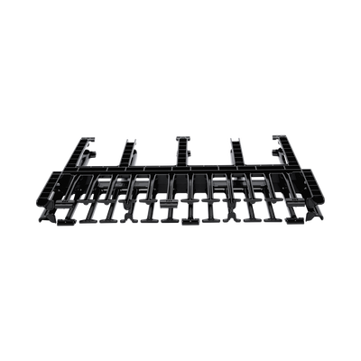 Organizador de Cables Horizontal NetManager, Doble (Frontal y Posterior), Para Rack de 19in, 1UR