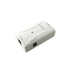 Adaptador PoE (Fast Ethernet) para equipos EnGenius modelos <b>EAP-150, EAP-300, EAP-600, ECB-300</b> y equipos <b>Teletronics (48 Vcc).</b> Soporta equipos compatibles con 802.3af