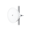 PowerBeam airMAX AC ISO hasta 450 Mbps, 5 GHz (5150 - 5875 MHz) con antena integrada de 25 dBi con aislamiento RF y radomo incluido