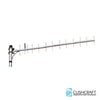 Antena Yagi Base, Direccional de 13 Elementos, 902-928 MHz, 13 dB, 200 Watt, N Hembra.