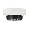 Cámara IP Multisensor 8MP ( 4 Sensores de 2MP) WDR 120 DB, Lente Motorizado 3 - 6 MM /  HPOE / IP66 / IK10 / NEMA 4X