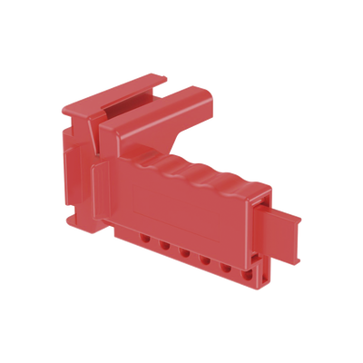 Dispositivo de Bloqueo Para Válvulas de Bola, Para Diametros de Tuberia de 0.25 a 1 in y Longitud de Mango Hasta 7.5 in, Color Rojo