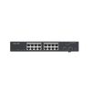 Switch L2 Administrable PoE con 16 puertos Gigabit PoE 802.3af/at + 2 SFP para fibra 1Gb, gestión gratuita desde la nube, 240w