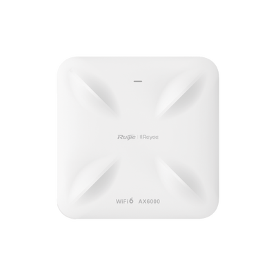 Punto de Acceso con doble puerto multi-gigabit 2.5G Wi-Fi6 Interior en Techo hasta 5.9 Gbps, doble banda 802.11 AX6000 MU-MIMO 4x4