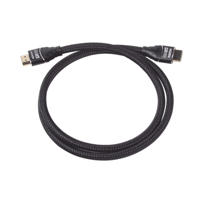 Cable HDMI Ultra-Resistente Redondo de 1m (3.2 ft) Optimizado para Resolución 4K ULTRA HD