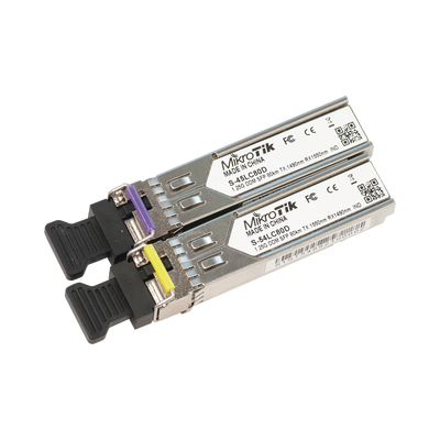 Par de modulos SFP, S-45LC80D and S-54LC80D (SM) (80km)