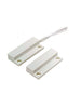 Seco-Larm SM205QW - Contacto Mini con montaje de tornillo o adhesivo. Gap 3/4 N.C BLANCO Compatible paneles DSC / RISCO / BOSCH