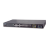 Switch de Acceso Stack Capa 2+ de 24 puertos + 4 compartidos TP/SFP + 2 Puertos 10G SFP+  Stack