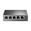 Switch PoE Gigabit de 5 puertos, con 4 puertos PoE 802.3af/at de hasta 56 W