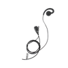 Micrófono de solapa con audífono ajustable al oído para KENWOOD TK3230/3000/3402/3312/3360/3170,NX240/340/220/320/420, TKD240/340