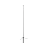 Antena base UHF, fibra de vidrio ajustable, rango de frecuencia 400 - 470 MHz