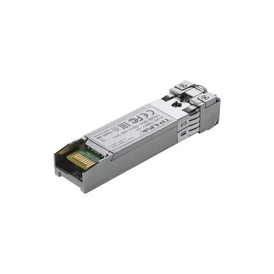 Transceptor mini-GBIC  SR-SFP+ duplex Multimodo 10 G base, Distancia hasta 300 M, conector LC