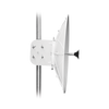 Antena direccional para B11, Doble polaridad, 10 a 11.7 GHz, 2 ft, Alta ganancia en 34 dBi, Montaje incluido