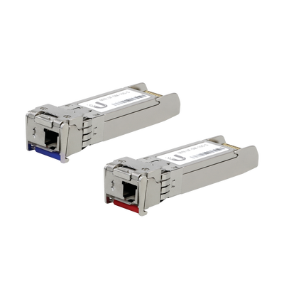 UFiber Módulo SFP+, transceptor MiniGibic MonoModo 10 Gbps, distancia 10 km, un conector LC