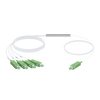 UFiber Splitter (Divisor Óptico) PLC 1 x 4, con conectores SC/APC