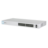 Switch UniFi capa 2 administrable de 26 puertos Gigabit (24 eth. y 2 SFP) Throughput 38.69 Mpps