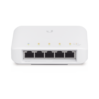 Switch UniFi FLEX de 5 puertos para exterior IP55 (1 x PoE de entrada 802.3af/at/bt y 4 puertos PoE de salida 802.3af)