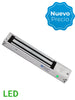 YLI YM280NLED - Cerradura Magnética con LED / Fuerza de Sujeción 280Kg /600Lb / Voltaje Dual 12v/24 VDC / Puertas de madera, vidrio, metálica